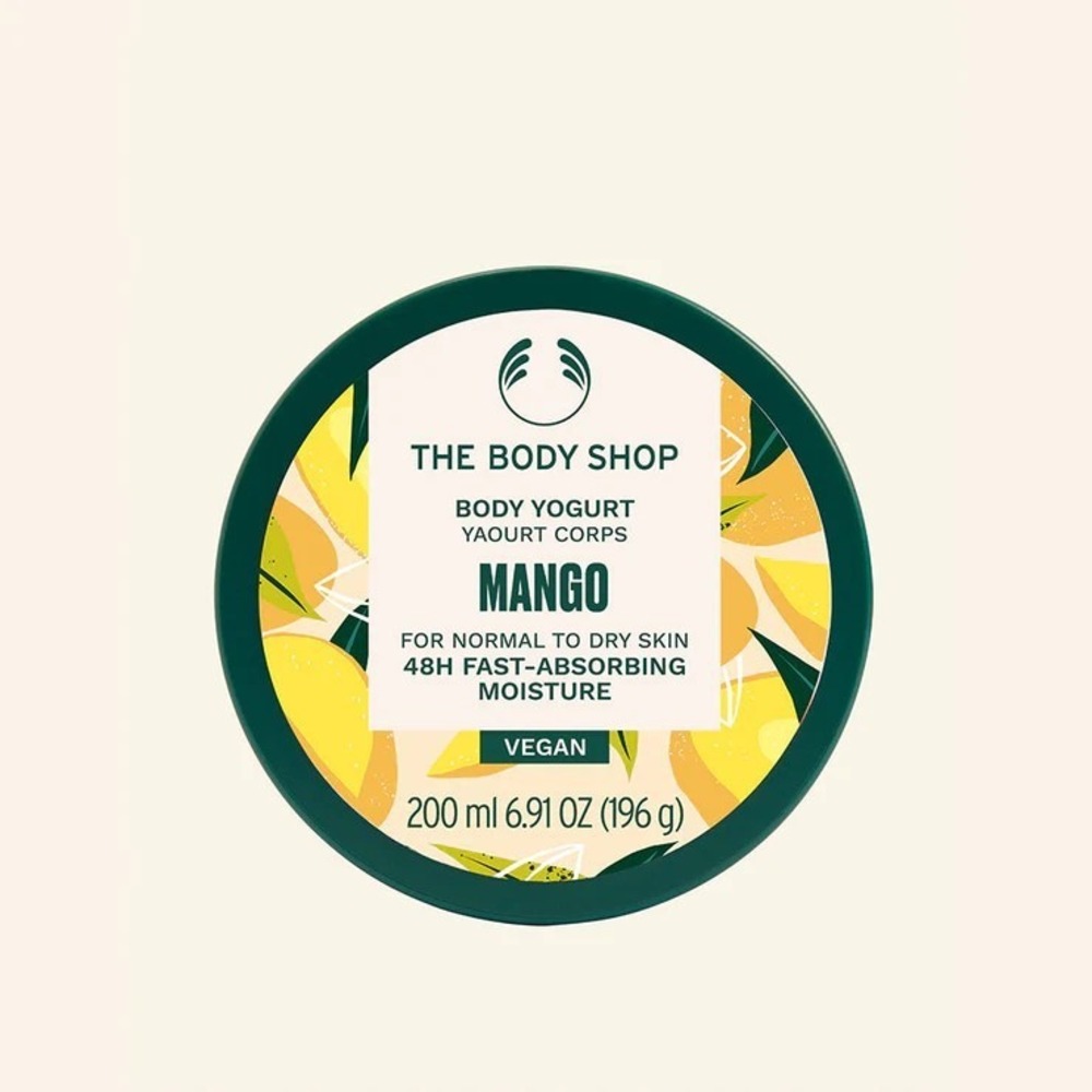 The Body Shop MANGO Body Yogurt Full Size 6.91 oz. Vegan
